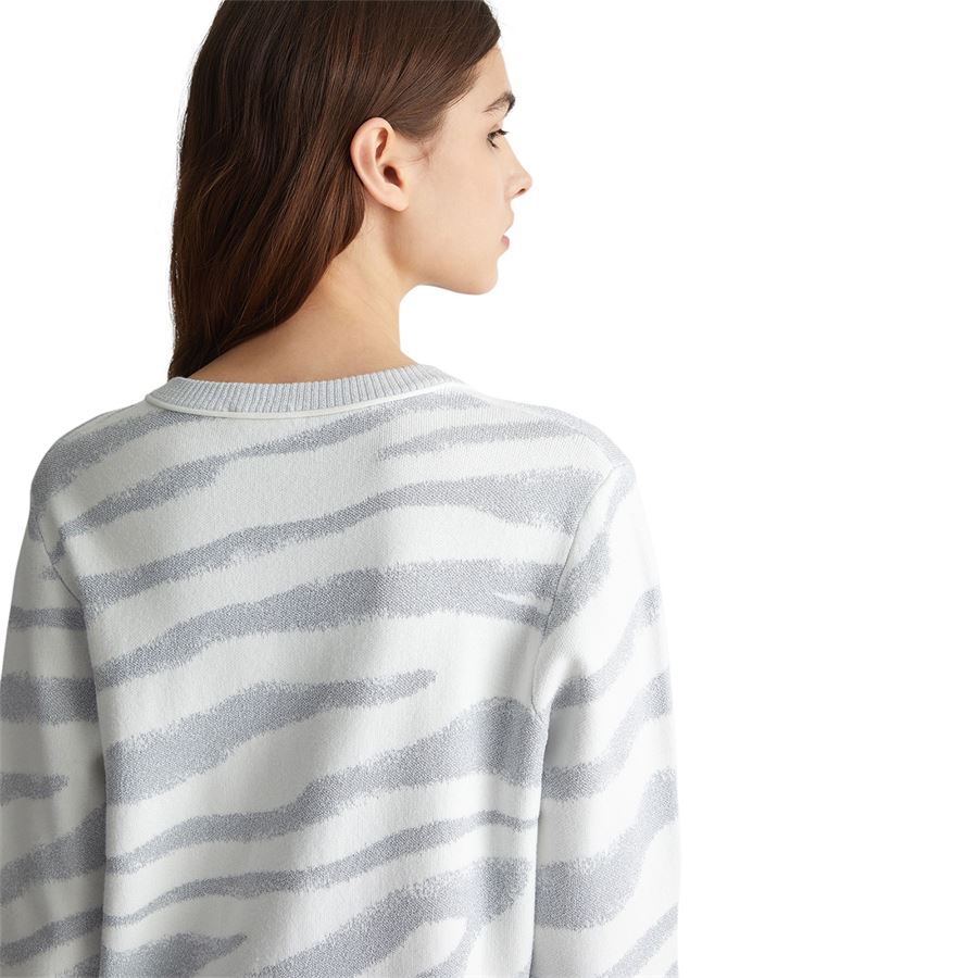 Maglia da donna animalier jacquard Liu Jo | TF4107MS49IA4270